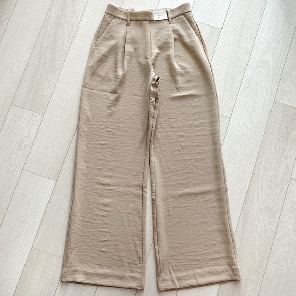 Abercrombie wide leg tailored pants - Picture 3 of 12